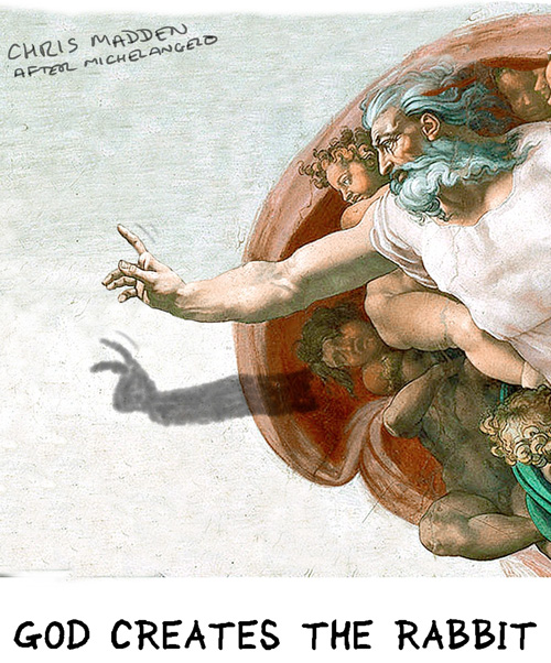 God creates the rabbit
